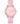 Lacoste Silicone Pink Metallic Dial Women's Watch - 2001289