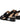 Caprice Black comb sandal